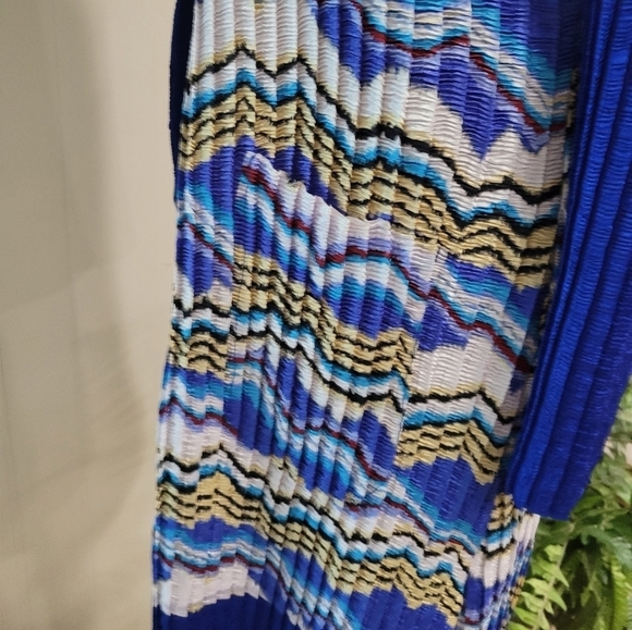 Jerry T Aztec Print Cardigan Women's Sz XL Lightwe - Picture 5 of 10